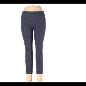 Lysse thin pinstripe cropped denim